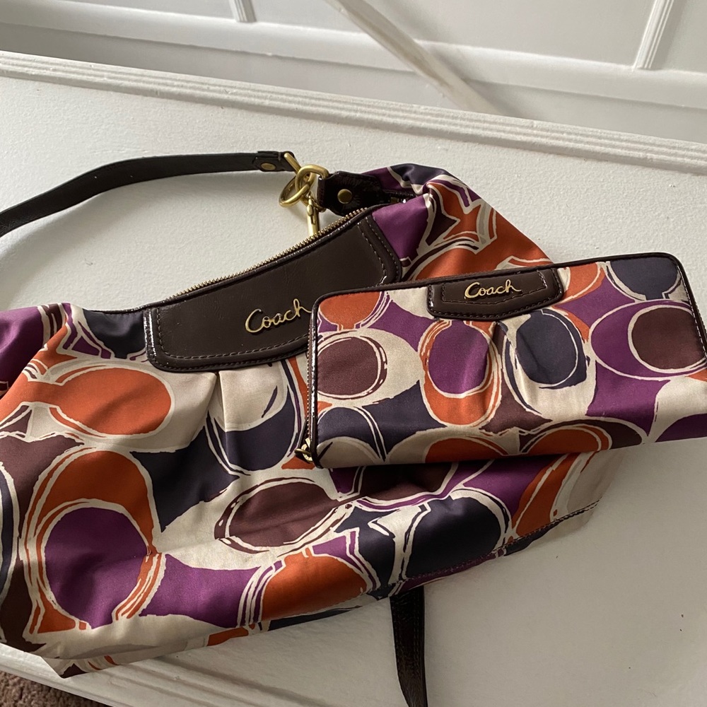 Crossbody/shoulder purse & wallet